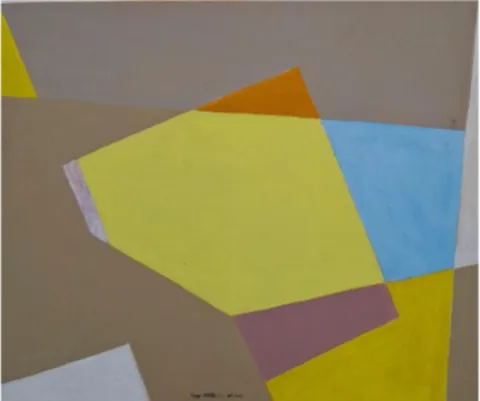  Impasse, 38 x 46 cm, acrylique sur toile, 2021