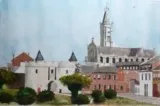 La Porte de Paris à Cambrai, aquarelle sur Canson 2025