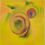 Le Cyclone, 90 x 90 cm, acrylique sur toile, 2004