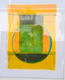 Le Pilon jaune, 42 x 62 cm, acyclique sur papier,; 2016