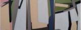 Le Triptyque, 50 x 123 cm, acrylique sur toile, 2009